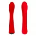 Красный вибромассажер 6  Silicone G-Spot Fun - 19,1 см красный 