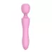 Розовый жезловый вибромассажер Pink Lady - 21,6 см розовый 