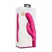 Розовый вибромассажер May Pulse-Wave   C-spot   G-Spot Rabbit - 22 см розовый 