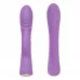 Фиолетовый вибромассажер-кролик 5  Silicone Ripple Passion - 19,1 см фиолетовый 