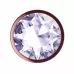 Пробка цвета розового золота с прозрачным кристаллом Diamond Moonstone Shine L - 8,3 см прозрачный 