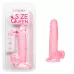Розовый фаллоимитатор Size Queen 6  - 20,25 см розовый 