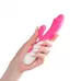 Розовый вибратор-кролик WOW с 30 режимами вибрации - 19,5 см  
