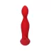 Красный силиконовый вибростимулятор простаты Proman - 12,5 см красный 
