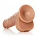 Телесный фаллоимитатор Straight Realistic Dildo Balls Suction Cup 9 - 25 см телесный 