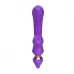 Фиолетовый вибратор-кролик с вакуумной стимуляцией клитора - 24,6 см фиолетовый 