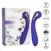 Фиолетовый вибромассажер с электростимуляцией Intimate Estim Petite G Wand - 19 см фиолетовый 