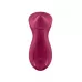 Бордовый вибратор с движущимся шариком Exciterrr бордовый 