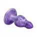 Фиолетовая анальная втулка SILEXD Fantasy Queen - 9,2 см фиолетовый 