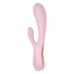 Розовый вибратор-кролик Satisfyer Mono Flex с управлением через приложение - 20,4 см розовый 