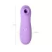 Сиреневый вакуум-волновой стимулятор клитора Lilac сиреневый 