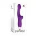 Фиолетовый массажёр для G-точки G-Spot Pleaser - 19 см фиолетовый 