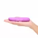 Фиолетовый вибромассажер Pink Vibe для стимуляции точки G и клитора - 12,2 см фиолетовый 