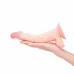 Телесный фаллоимитатор-реалистик Pink Vibe - 21 см телесный 