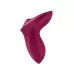 Бордовый вибратор с движущимся шариком Exciterrr бордовый 