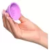 Фиолетовые виброприсоски-стимуляторы на соски Vibrating Nipple фиолетовый 