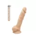 Телесный реалистичный фаллоимитатор DILDO 7INCH FLESH - 17,7 см телесный 