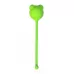 Зеленый силиконовый вагинальный шарик A-Toys с ушками зеленый 