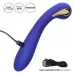 Фиолетовый вибромассажер с электростимуляцией Intimate Estim Petite G Wand - 19 см фиолетовый 