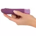 Фиолетовый вибратор-реалистик Realistic Vibe - 14,3 см фиолетовый 