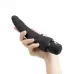 Черный анальный вибратор 7  Slim Anal Realistic Vibrator - 20 см черный 