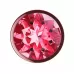 Пробка цвета розового золота с малиновым кристаллом Diamond Ruby Shine S - 7,2 см малиновый 