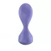 Фиолетовая анальная вибропробка Sweet Seal - 11,2 см фиолетовый 