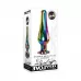 Радужная металлическая пробка Rainbow Metal Plug Medium - 11,1 см разноцветный 