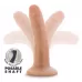 Телесный фаллоимитатор-реалистик 5 Inch Posable Dildo - 13,9 см телесный 