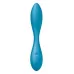 Синий гибкий вибратор Satisfyer G-Spot Flex 1 - 19,5 см синий 