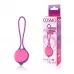 Фиолетово-розовый вагинальный шарик Cosmo фиолетовый с розовым 