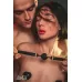 Черный кляп-шарик Charmer M черный M