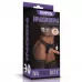 Женский страпон с вибрацией Vibrating Easy Strapon Set 7.5 - 20 см телесный с черным 