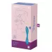 Синий гибкий вибратор Satisfyer G-Spot Flex 1 - 19,5 см синий 