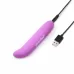 Фиолетовый вибромассажер Pink Vibe для стимуляции точки G и клитора - 12,2 см фиолетовый 