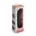 Черный анальный вибратор 7  Slim Anal Realistic Vibrator - 20 см черный 