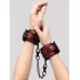 Красно-черные наручники Reversible Faux Leather Wrist Cuffs красный с черным 