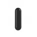 Черная перезаряжаемая анальная пробка №08 Cone-shaped butt plug - 13,5 см черный 