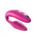 Розовый U-образный вибратор для пар We-Vibe Sync 2 розовый 