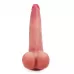 Телесный реалистичный фаллоимитатор с присоской - 30 см телесный 