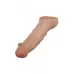 Телесная насадка-удлинитель Intrepid 9.25 Inch Realistic Penis Extender Sleeve - 23,5 см телесный 