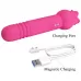 Розовый двусторонний вибратор Chaley розовый 