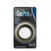Черно-желтое силиконовое эрекционное кольцо Silicone Go Pro Cock Ring черный с желтым 