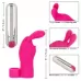 Розовая пулька-насадка на палец Finger Bunny - 8,25 см розовый 