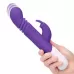 Фиолетовый массажер для G-точки Slim Shaft thrusting G-spot Rabbit - 23 см фиолетовый 