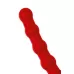 Красная насадка на пенис для двойного проникновения - 19,5 см красный 