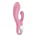 Розовый вибратор-кролик с расширением Air Pump Bunny 2 - 20,4 см розовый 