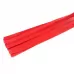 Красная многохвостая плеть с петлей на рукояти - 55 см красный 