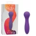 Фиолетовый вибромассажер Stella Liquid Silicone “O” Wand - 17,75 см фиолетовый 