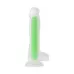 Прозрачно-зеленый фаллоимитатор, светящийся в темноте, Wade Glow - 20 см зеленый 